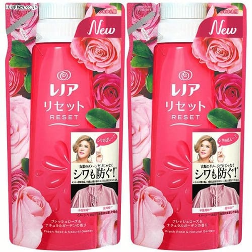 【予約】P&G 【2個】レノアリセット フレッシュローズ&ナチュラルガーデンの香りつめかえ用 480mL 【プラザセレクト】※8〜14営業日以内に発送予定【プラザマーケット】