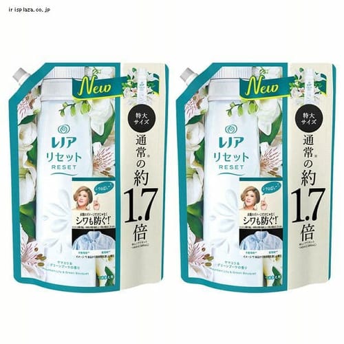 【予約】P&G 【2個】レノアリセット ヤマユリ&グリーンブーケの香りつめかえ用特大サイズ 795mL 【プラザセレクト】※8〜14営業日以内に発送予定【プラザマーケット】