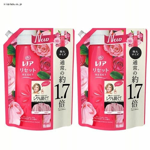 【予約】P&G 【2個】レノアリセット フレッシュローズ&ナチュラルガーデンの香りつめかえ用特大サイズ 795mL 【プラザセレクト】※8〜14営業日以内に発送予定【プラザマーケット】