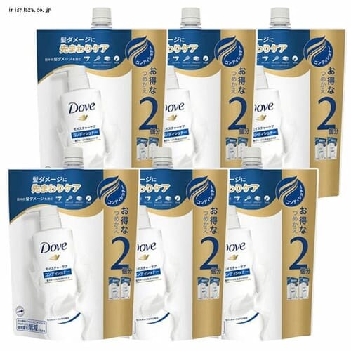 ユニリーバ 【6個】ダヴ モイスチャーケア コンディショナーつめかえ用 700g 【プラザマーケット】 _0