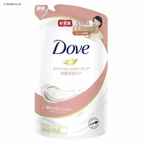  【予約】ユニリーバ ダヴ ボディウォッシュ ホワイトクレイ＆ガーデニア つめかえ用 【プラザセレクト】【プラザマーケット】 ※7営業日以内に発送予定