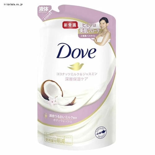  【予約】ユニリーバ ダヴ ボディウォッシュ ココナッツミルク＆ジャスミン つめかえ用 【プラザセレクト】【プラザマーケット】 ※7営業日以内に発送予定