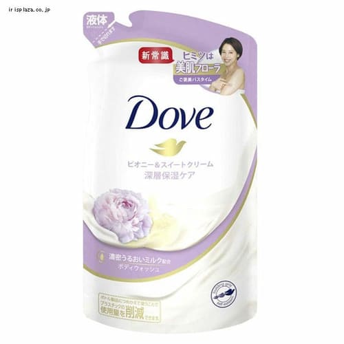  【予約】ユニリーバ ダヴ ボディウォッシュ ピオニー＆スイートクリーム つめかえ用 【プラザセレクト】【プラザマーケット】 ※7営業日以内に発送予定