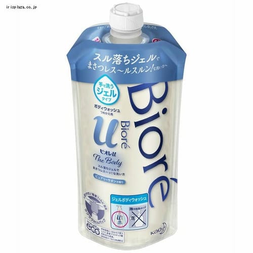 【予約】ビオレuザボディジェル ピュアリーサボン 替340ml 【プラザセレクト】【プラザマーケット】 ※8〜14営業日以内に発送予定