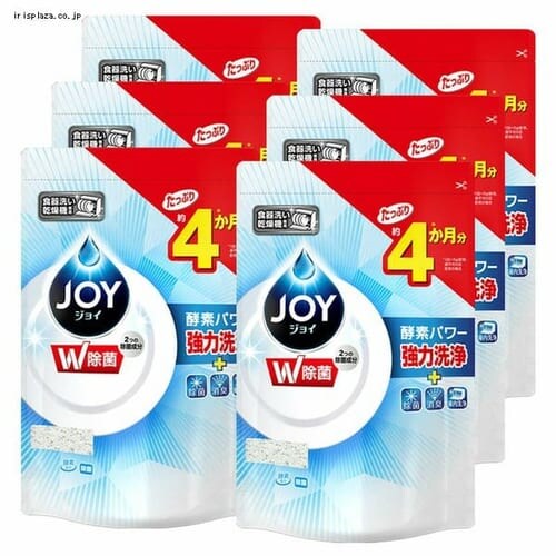 【6個セット】ジョイ食洗機用 除菌 詰替 490g_0