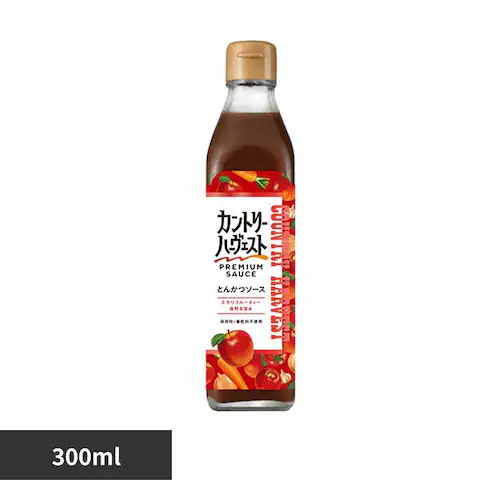 カントリーハ−ヴェストとんかつソース300ml 【プラザセレクト】_0