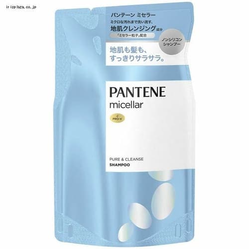 パンテーン ミセラー ノンシリコンシャンプー ピュア&クレンズ 詰め替え 350mL 【代引き不可】【前払い不可】
