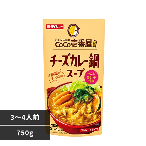  ダイショー CoCo壱番屋 チーズカレー鍋スープ 【プラザセレクト】【プラザマーケット】