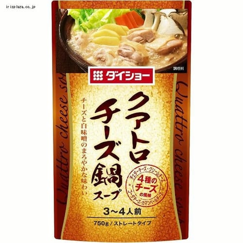 ダイショー 【10袋】名店監修鍋スープ 麺屋武蔵 だし醤油味 【プラザセレクト】【プラザマーケット】  7197056│アイリスプラザ│アイリスオーヤマ公式通販サイト