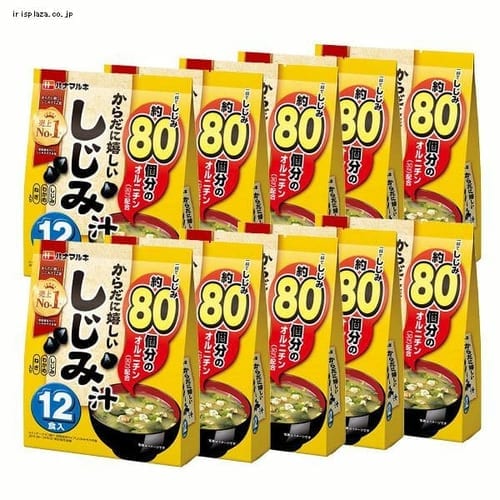  【10袋】からだに嬉しいしじみ汁12食 【プラザセレクト】【プラザマーケット】
