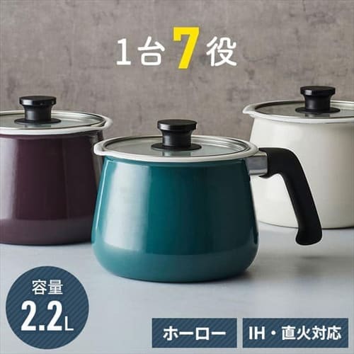 �}���`�|�b�g �z�[���[ �Ў�� �K�X�� IH�Ή� �a���t���C�Y rinto M 2.2L MB-2160 �A�C�{���[