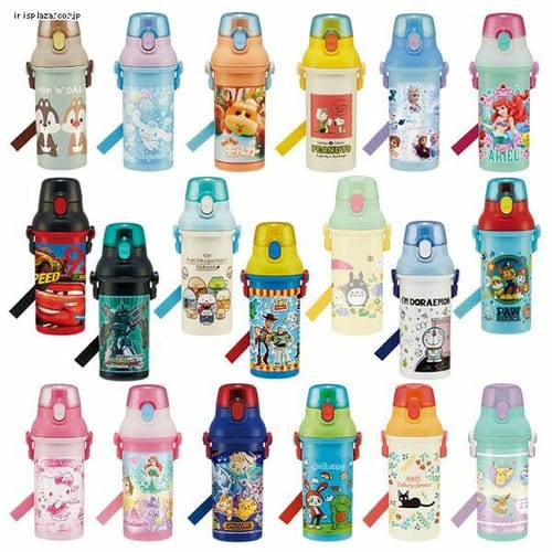 スケーター 銀イオン抗菌 直飲み 水筒 プラボトル 480ml PSB5SANAG_564710 魔女の宅急便_ボタニカル