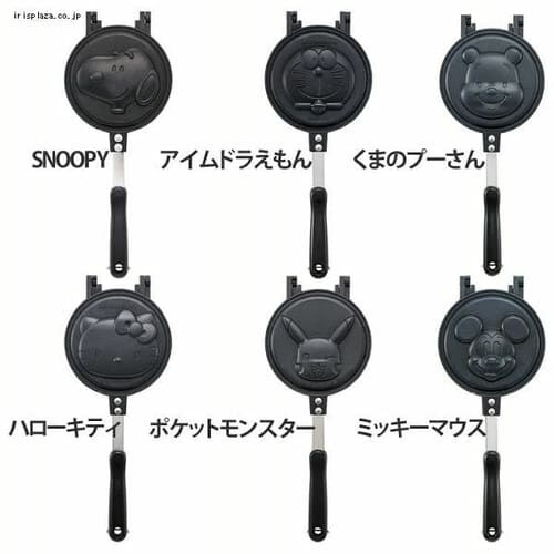 スケーター アルミ製 ホットケーキメーカー ALHOC1_552847 ポケットモンスター_0