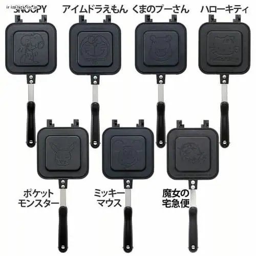 スケーター アルミ製 ホットサンドメーカー ALHOS1_549687 くまのプーさん_0