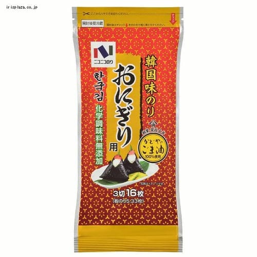  韓国味のり3切16枚 3010 【プラザセレクト】【プラザマーケット】