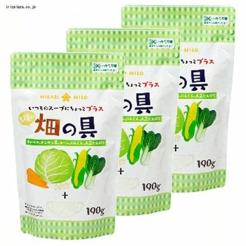 586円 人気特価 ひかり味噌 畑の具 190g 586円 人気特価 ひかり味噌 畑の具 190g