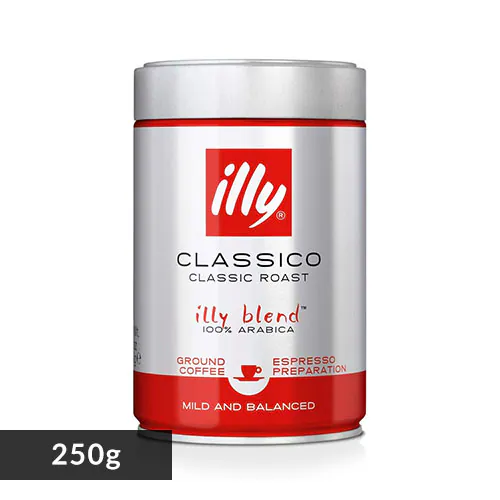 illy イリーブレンドエスプレッソ粉 ミディアムロースト250g_0