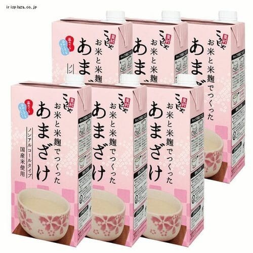 【6本】こうじや里村 お米と米麹でつくったあまざけ 1000ml _0