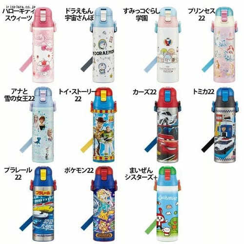 スケーター 超軽量 保冷 ステンレス 水筒 直飲み 580ml SDC6N すみっコぐらし学園