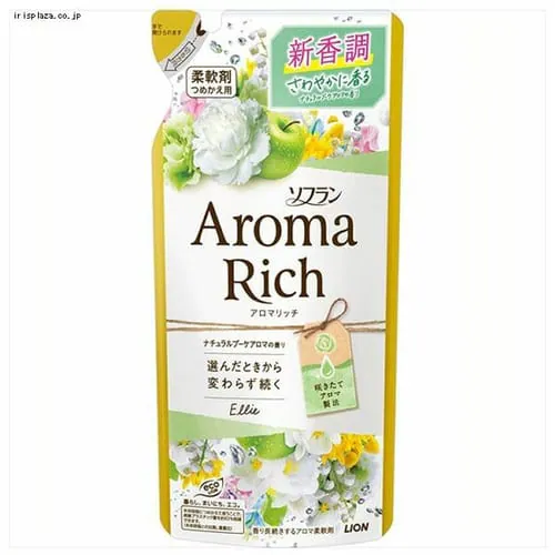 ライオン ソフランアロマリッチ エリー つめかえ用 400ml_0