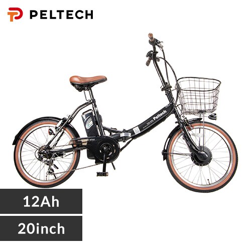PELTECH܂ݓdAVXg] 20C`܂݊O6iϑ 12.0AhTDN-206L-BK-12AH ubNyzyȈՑgKvizysz_0