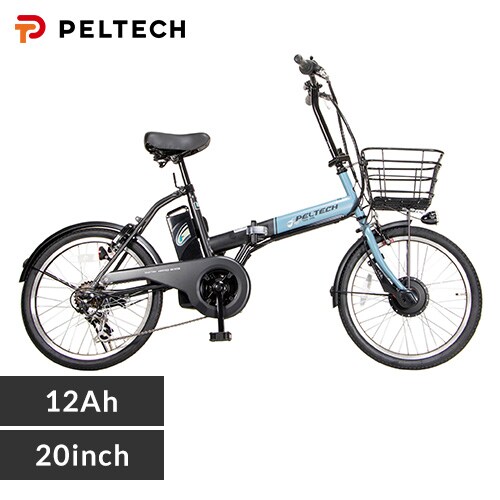 PELTECH܂ݓdAVXg] 20C`܂݊O6iϑ 12.0Ah TDN-208L-BL-12AH u[~ubN yzyȈՑgKvizysz_0