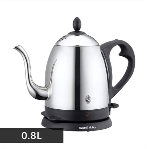 ＜アイリスプラザ＞ ラッセルホブス Russell Hobbs 電気ケトル カフェケトル ドリップケトル 細口タイプ 0.8L 正規販売店 7408JP画像