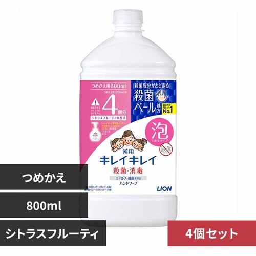 �y4�Z�b�g�z�L���C�L���C ��p�A�n���h�\�[�v �߂����p����T�C�Y 800ml �V�g���X�t���[�e�B_0