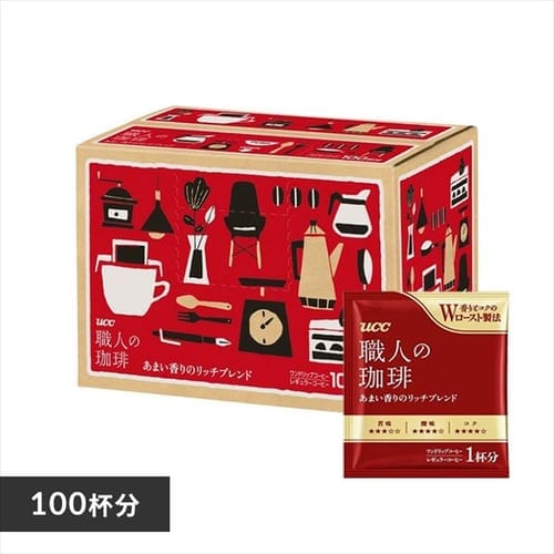 UCC 職人の珈琲 ドリップコーヒー 深いコクのスペシャルブレンド 100杯