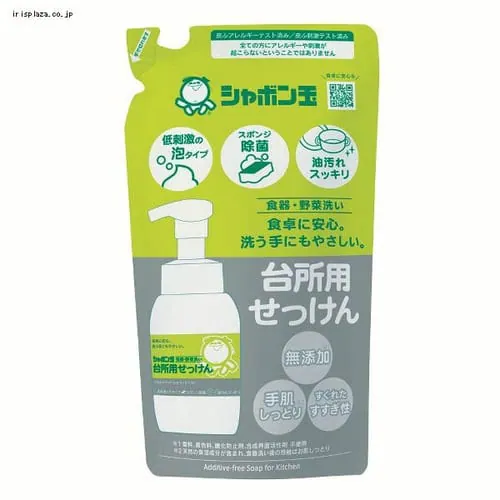 シャボン玉石けん シャボン玉台所用せっけん泡タイプ つめかえ用 1091_0