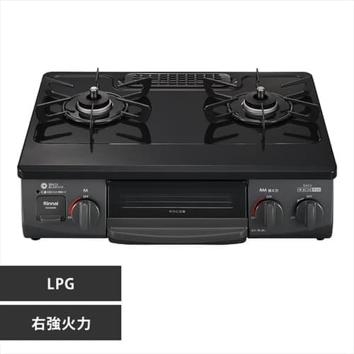 ベストセラー 強火力は右側 LPガステーブル リンナイ 門真市 その他 - その他