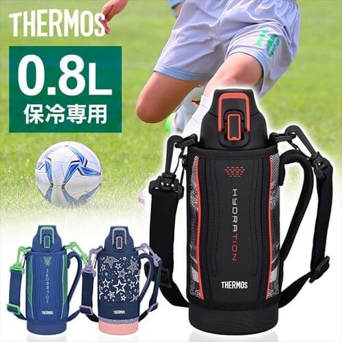 サーモス サーモス 真空断熱スポーツボトル 0.8L FHT-802F BKV 全3色【プラザセレクト】_0
