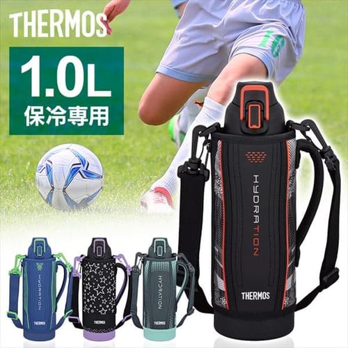 サーモス サーモス 真空断熱スポーツボトル 1L FHT-1002F BKPL ブラックパープル【プラザセレクト】 7248557  │アイリスプラザ│アイリスオーヤマ公式通販サイト