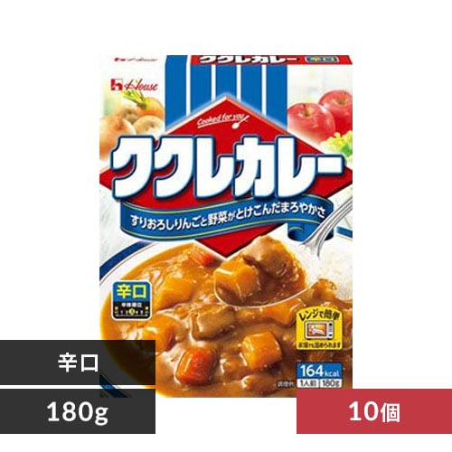 ＜アイリスプラザ＞ ハウス食品 【10個】ククレカレー 全3種