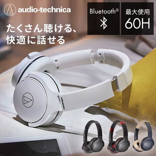 �w�b�h�z�� ���C�����X �A���g�p60h ATH-S220BT-NBG �l�C�r�[�x�[�W�� 