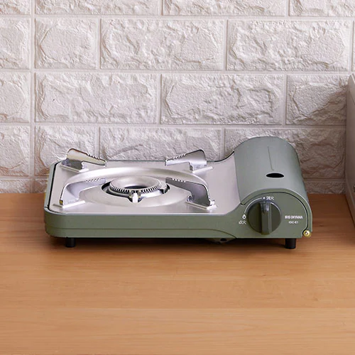 カセットコンロ スリム IGC-E1-G オリーブグリーン _0