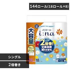 �y144���[���z �g�C���b�g�y�[�p�[ �V���O�� 18���[���~8 �G���G�[��