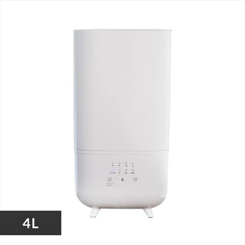 ＜アイリスプラザ＞ Hanx-Home 4L 上部給水式ハイブリッド加湿器 HA-H07W 全2色画像