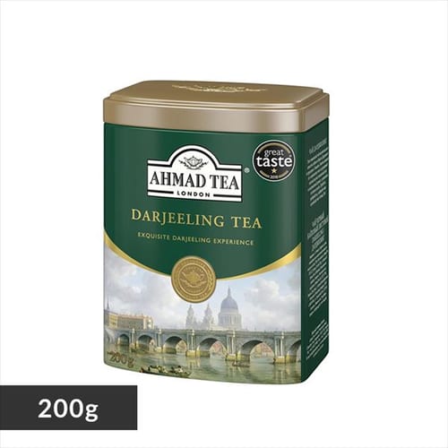 ＜アイリスプラザ＞ AHMAD TEA 紅茶ダージリン 200g