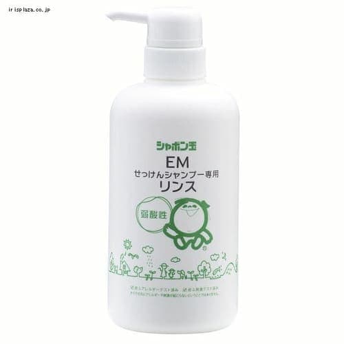 シャボン玉石けん EMせっけんシャンプー専用リンス 520ml 2440