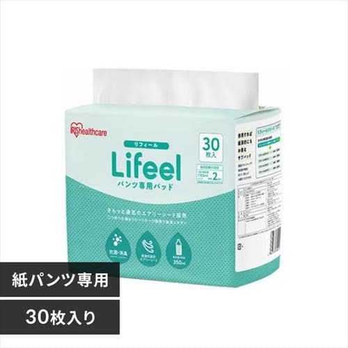 ＜アイリスプラザ＞ パンツ用尿取りパッド 30枚入画像