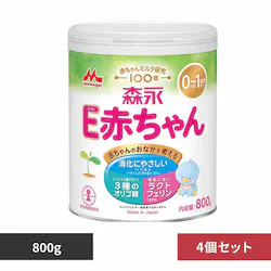 【4個セット】森永 E赤ちゃん 大缶 800g