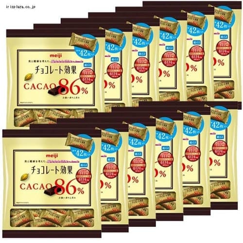【12個】チョコレート効果カカオ86%大袋【クール便】