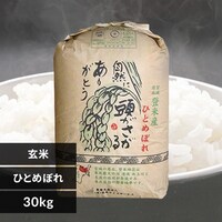 30kg】令和7年産 宮城県産ひとめぼれ 玄米30kg 【時間指定不可 