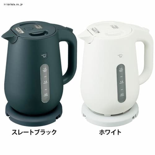 電気ケトル 1.5L 象印 CK-VA15-BM スレートブラック