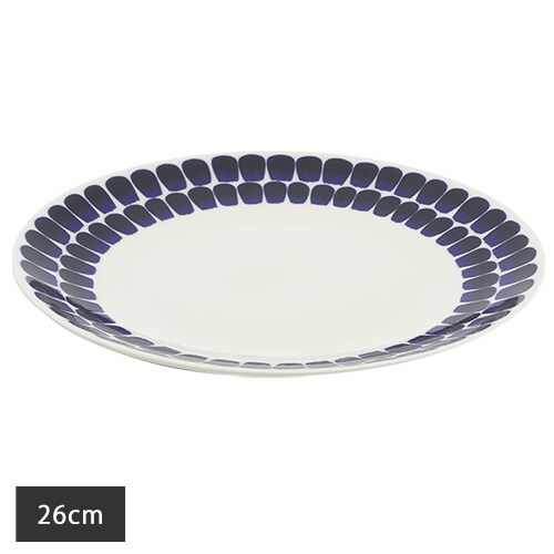 M v[g 26cm ARABIA Tuokio plate cobalt blue_0