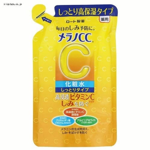 ＜アイリスプラザ＞ ロート製薬 メラノCC 薬用しみ対策 美白化粧水 しっとりタイプ 詰替え用 170ml画像