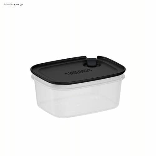 サーモス Myフードコンテナー 角型 380ml ブラック