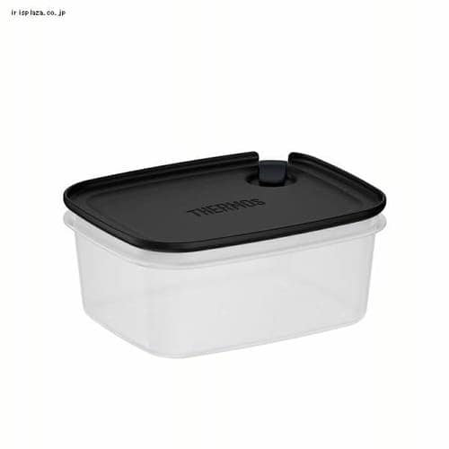 サーモス Myフードコンテナー 角型 600ml ブラック