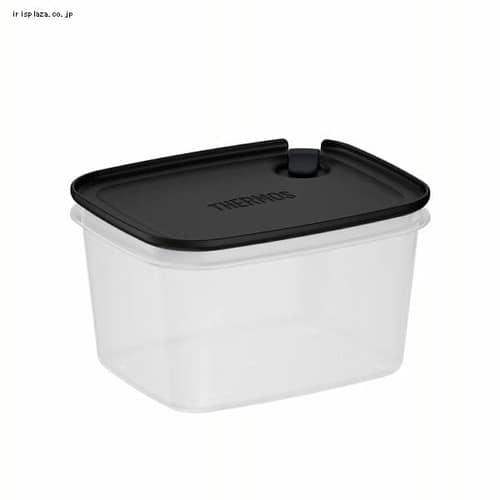 サーモス Myフードコンテナー 角型 800ml ブラック